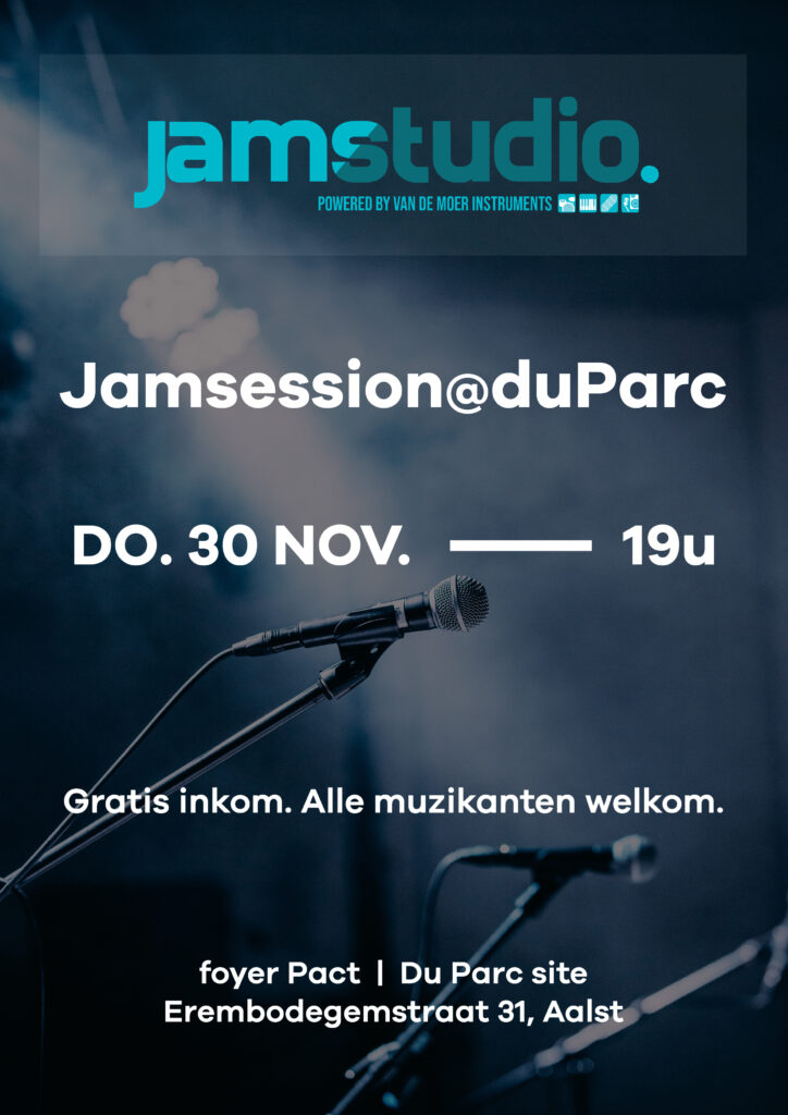Jamstudio Aalst - jamsession 30 november 2023
